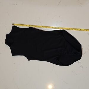 Balera Black Turtleneck Leotard Child M